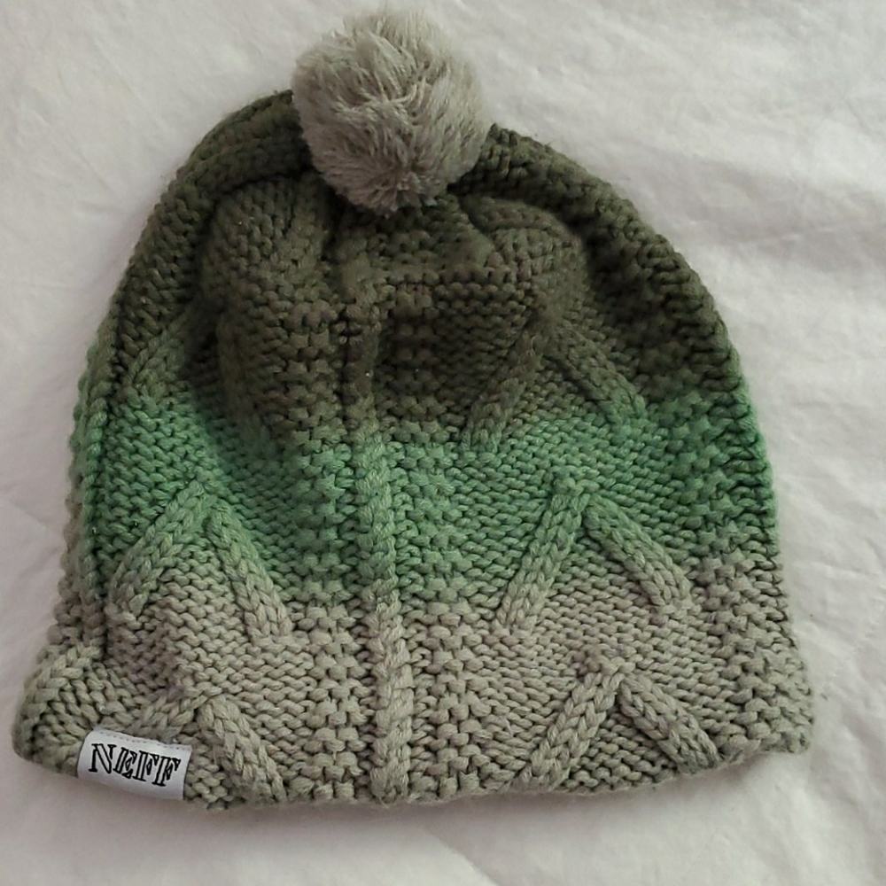 Green Neff beanie